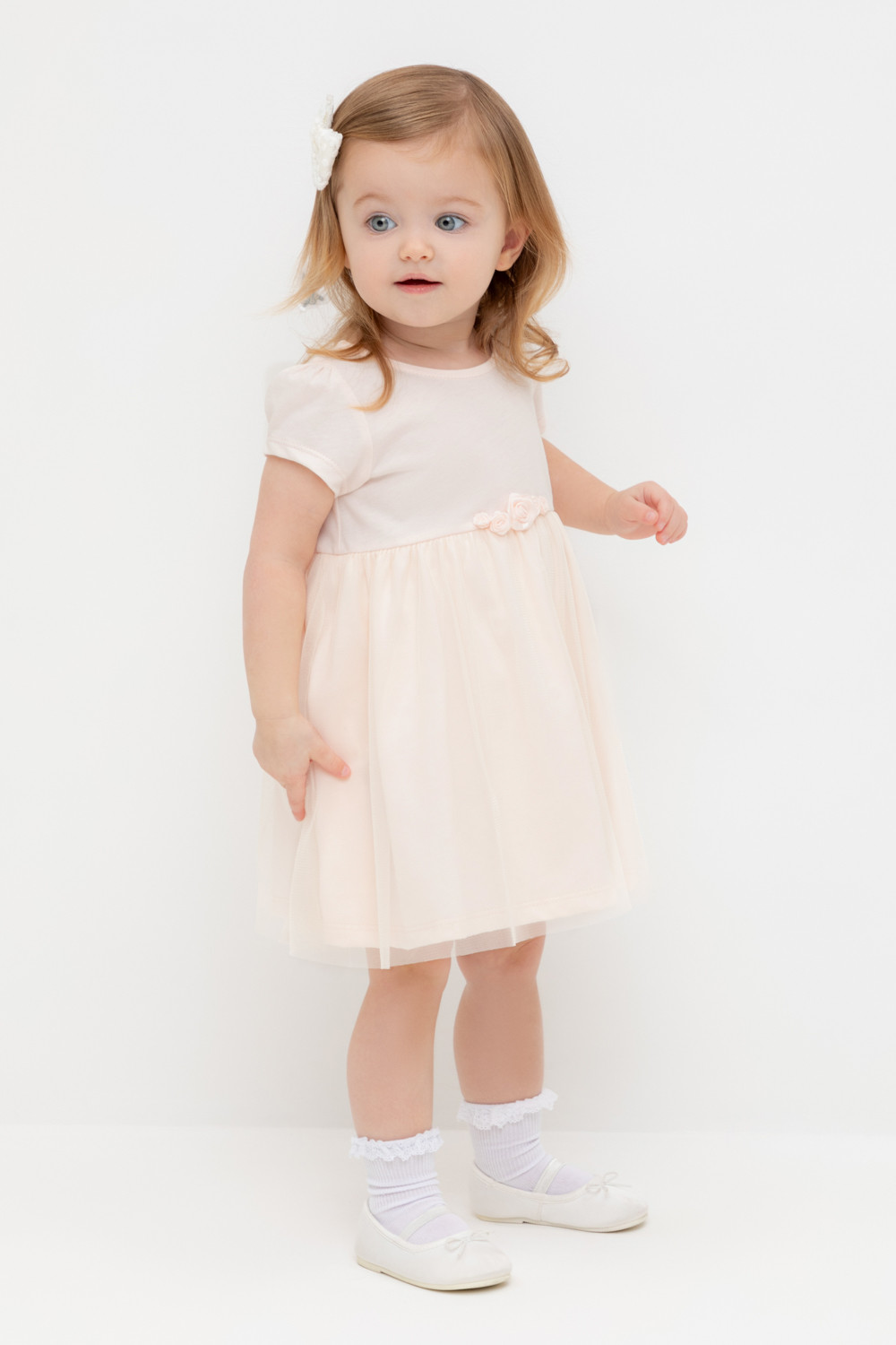 Платье для девочки, артикул: К 5858, цвет: розовый, фото 3