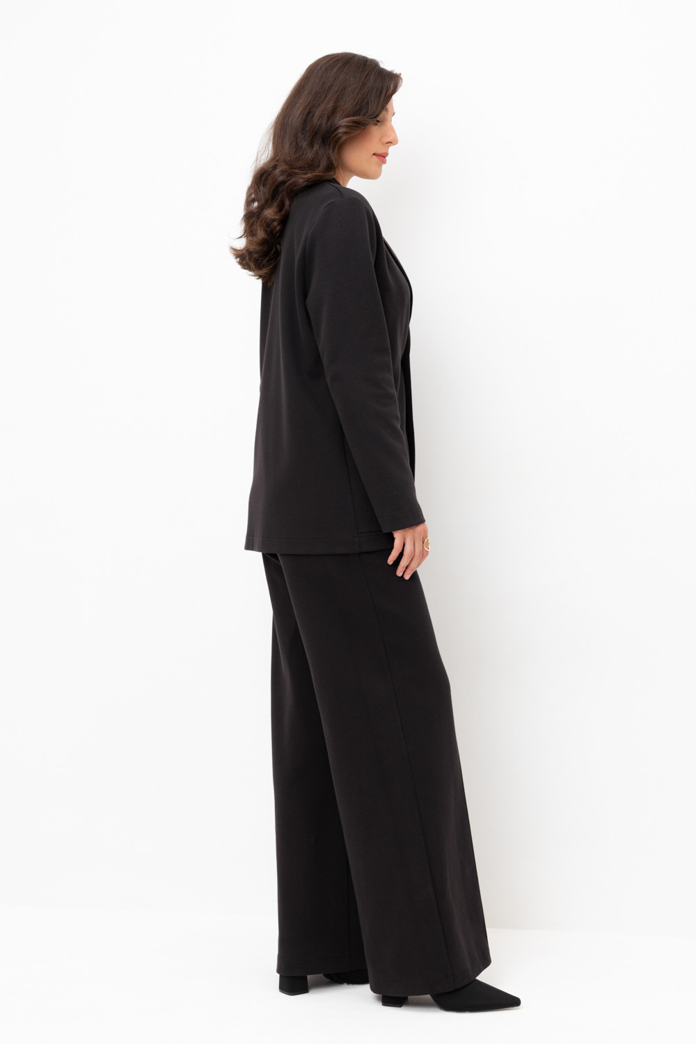 Брюки женские для мам, артикул: ЕВТ 4112, цвет: черный, фото 3