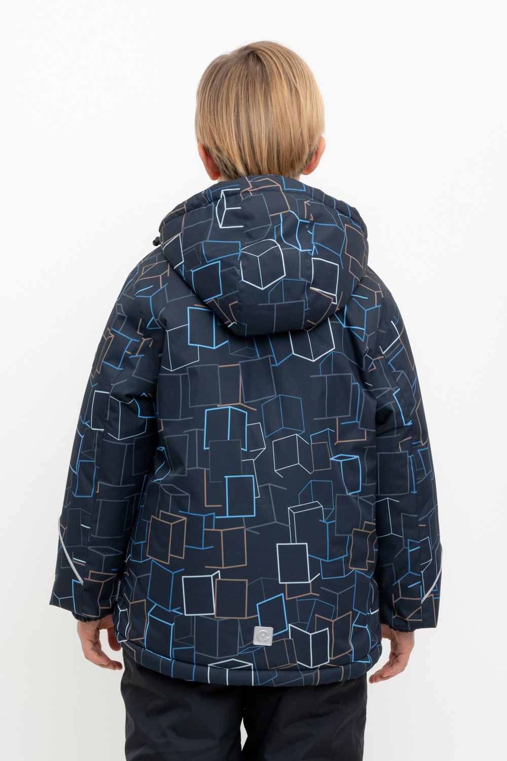 Куртки для мальчика, артикул: ВК 36089/н/3 ГР (122-146), цвет: темно-синий, фото 3