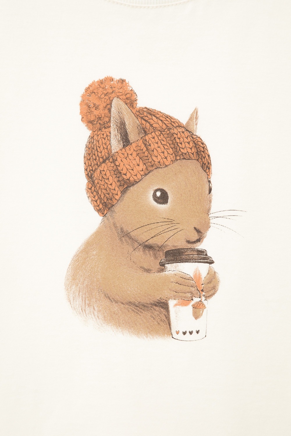 Футболка для девочки, артикул: КР 302185, цвет: бежевый, фото 3