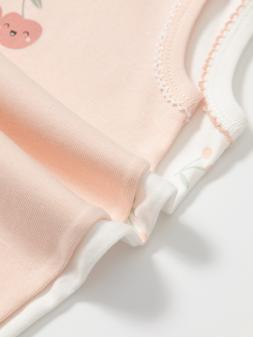 Майки для девочки, артикул: МП 1181-2уп, цвет: светло-розовый, фото 3