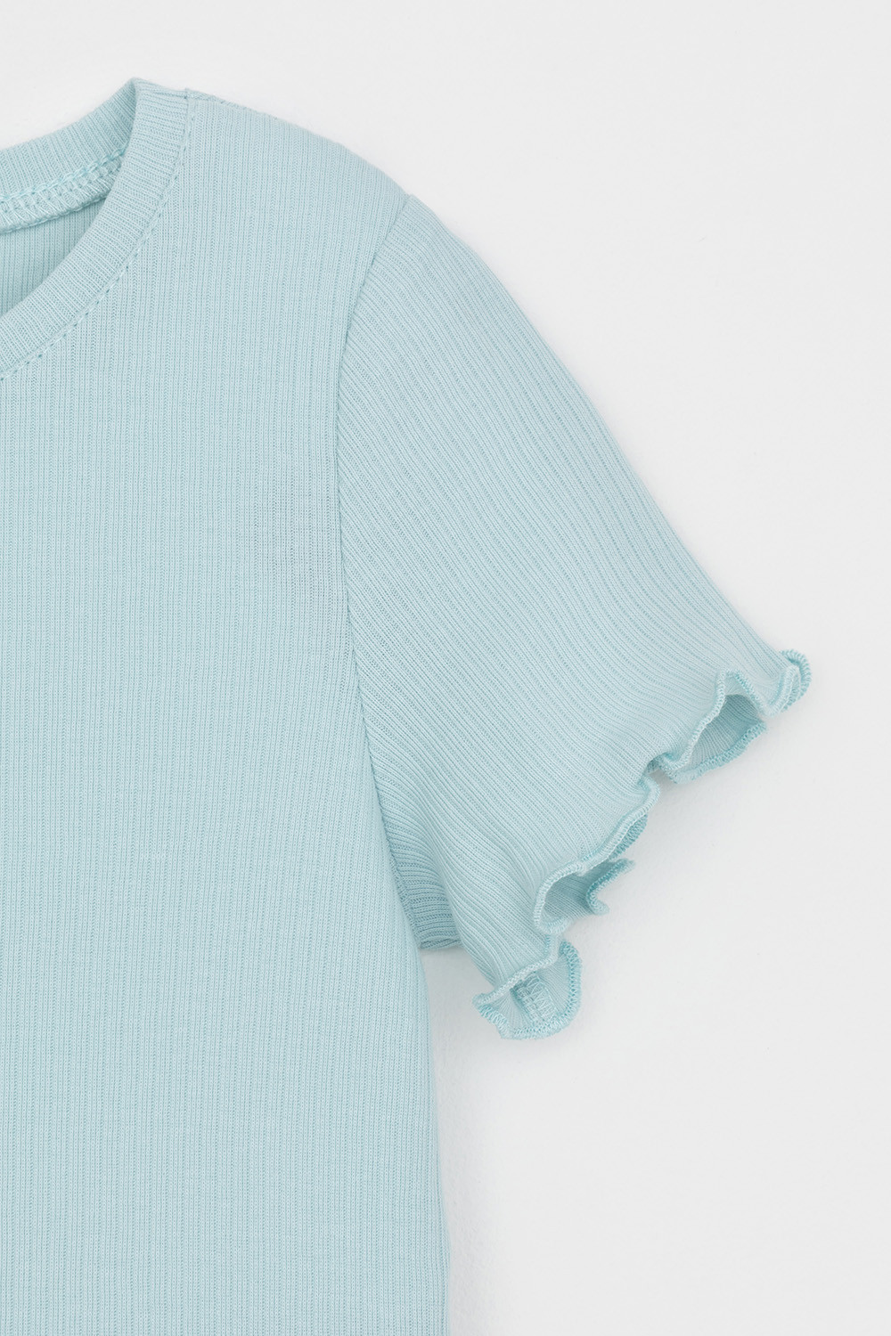 Пижама для девочки, артикул: К 1596-1, цвет: голубой, фото 3