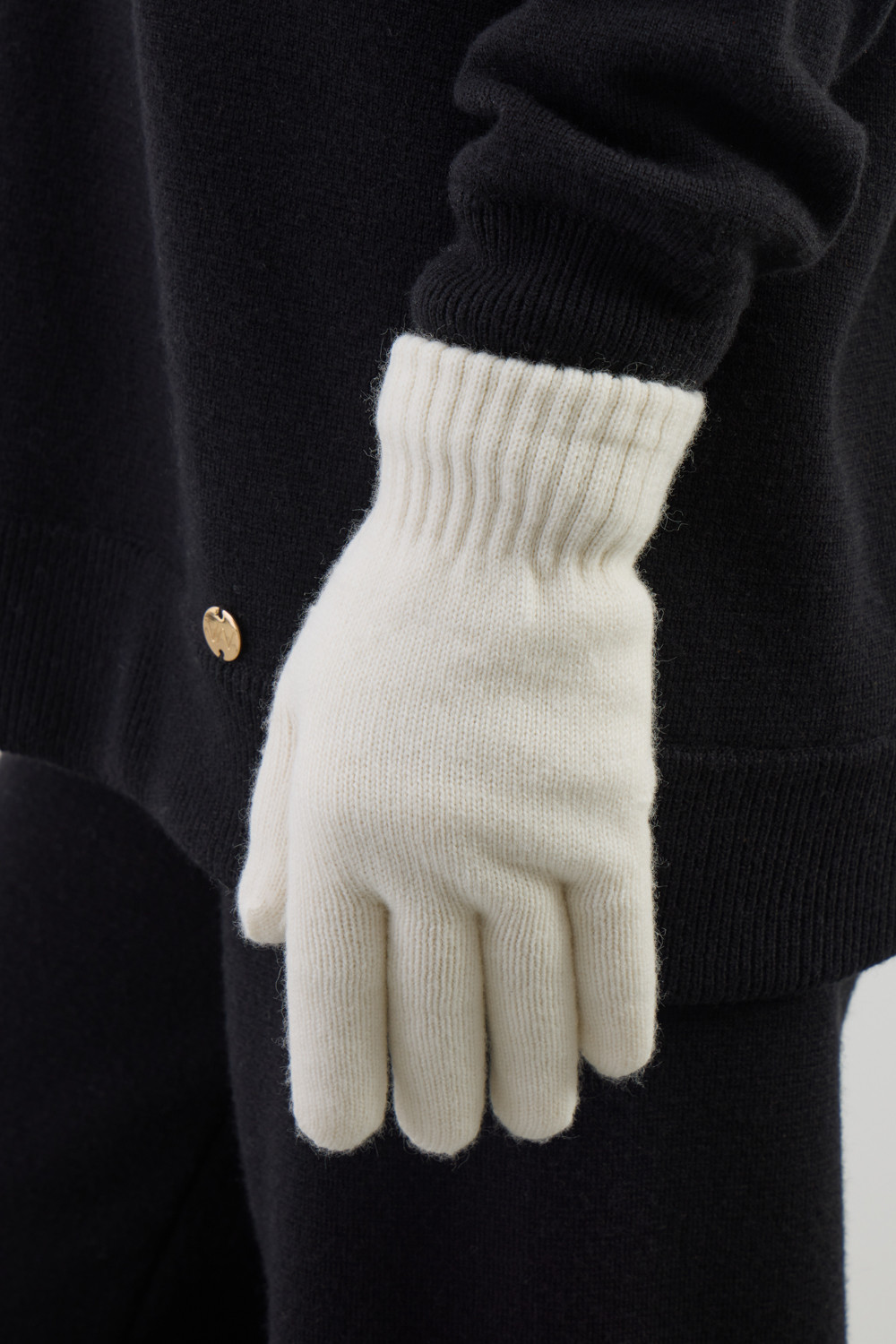 Перчатки женские для мам, артикул: ЕВ 10013/ш, цвет: бежевый, фото 3