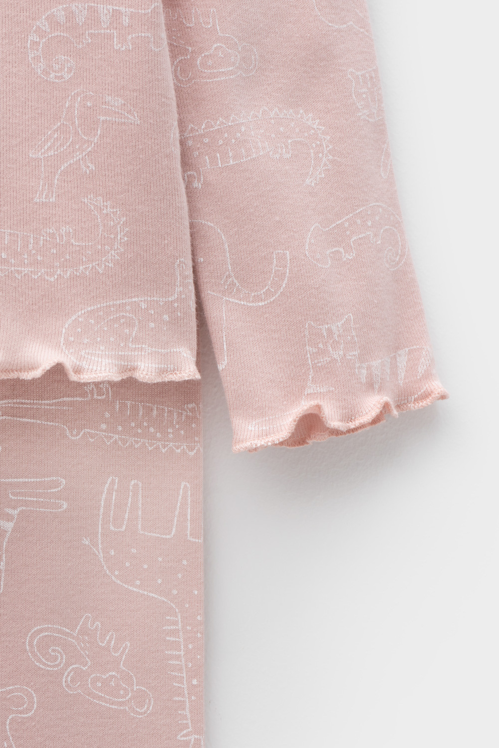 Пижама для девочки, артикул: К 1601/24, цвет: розовый, фото 3