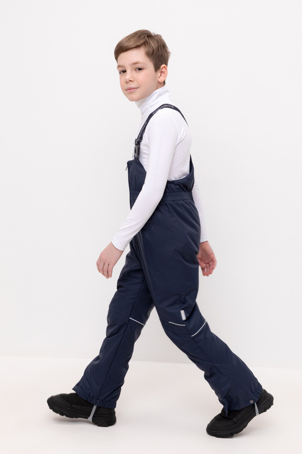 Брюки утепленные, артикул: ВК 40007/24/4 ГР, цвет: синий, фото 3