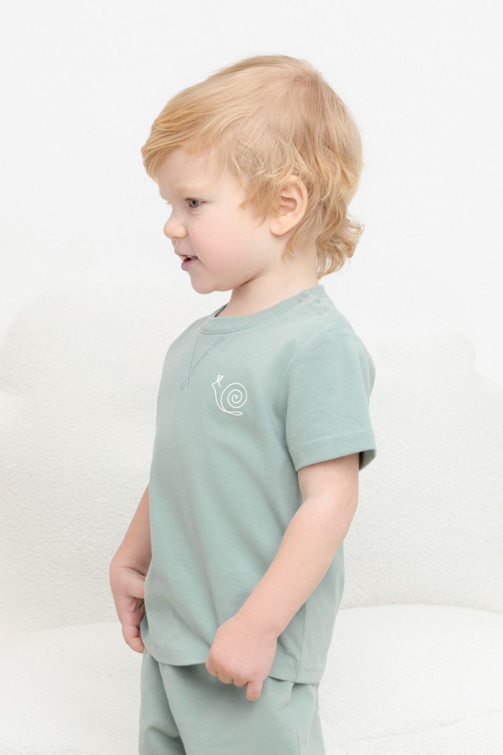 Футболка для мальчика, артикул: КР 302409, цвет: минт, фото 3
