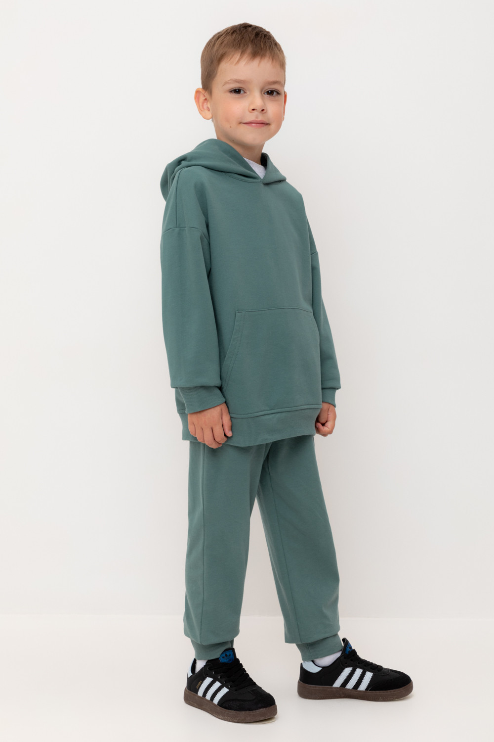 Брюки для мальчика, артикул: КР 400813-1, цвет: зеленый, фото 3