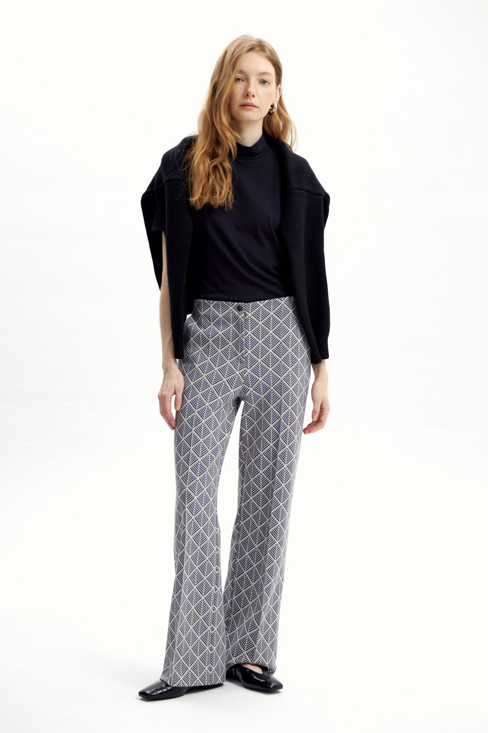 Брюки женские для мам, артикул: ЕВТ 4129, цвет: бежевый, фото 3