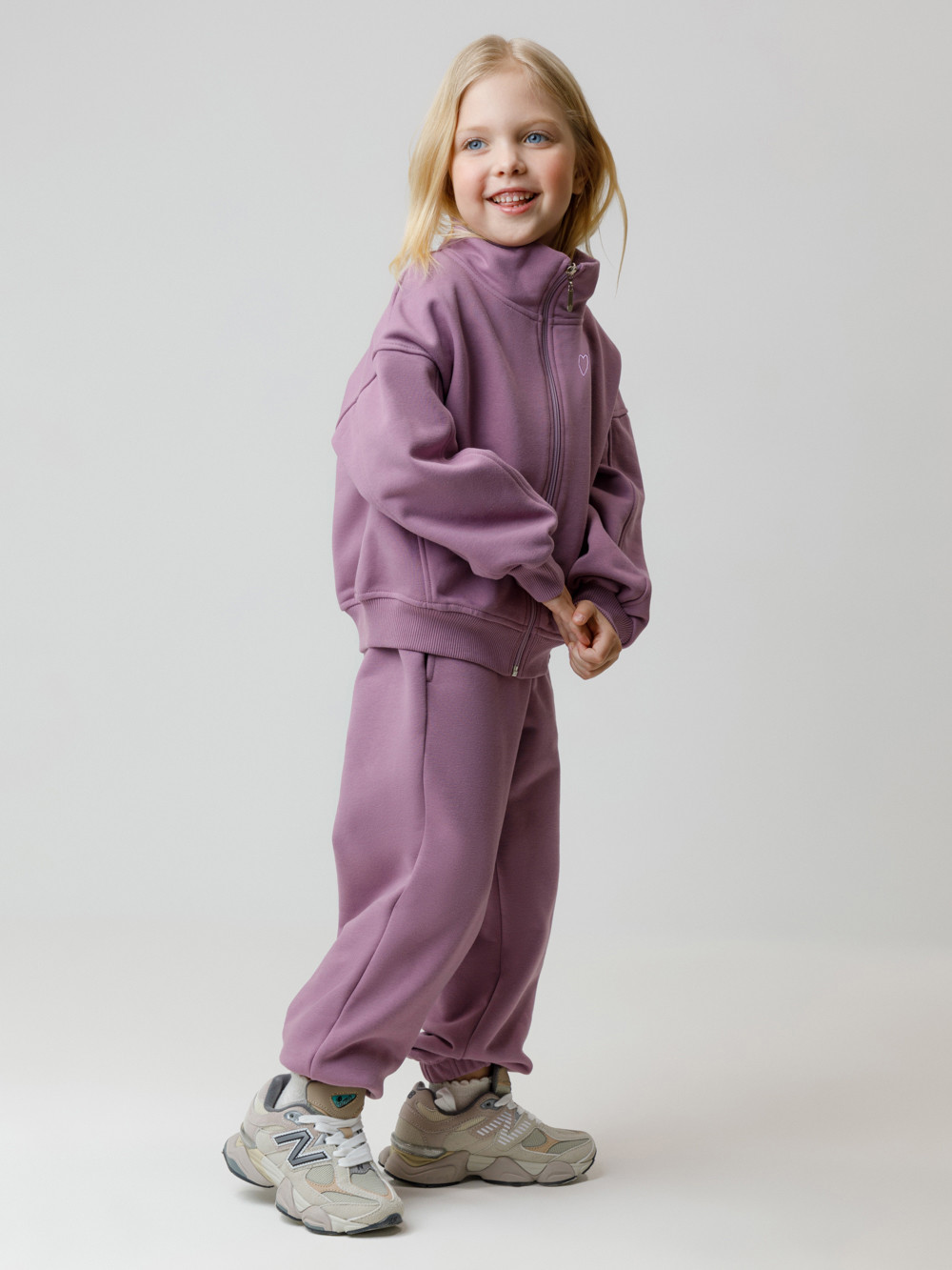 Жакет для девочки, артикул: КР 302817, цвет: фиолетовый, фото 3