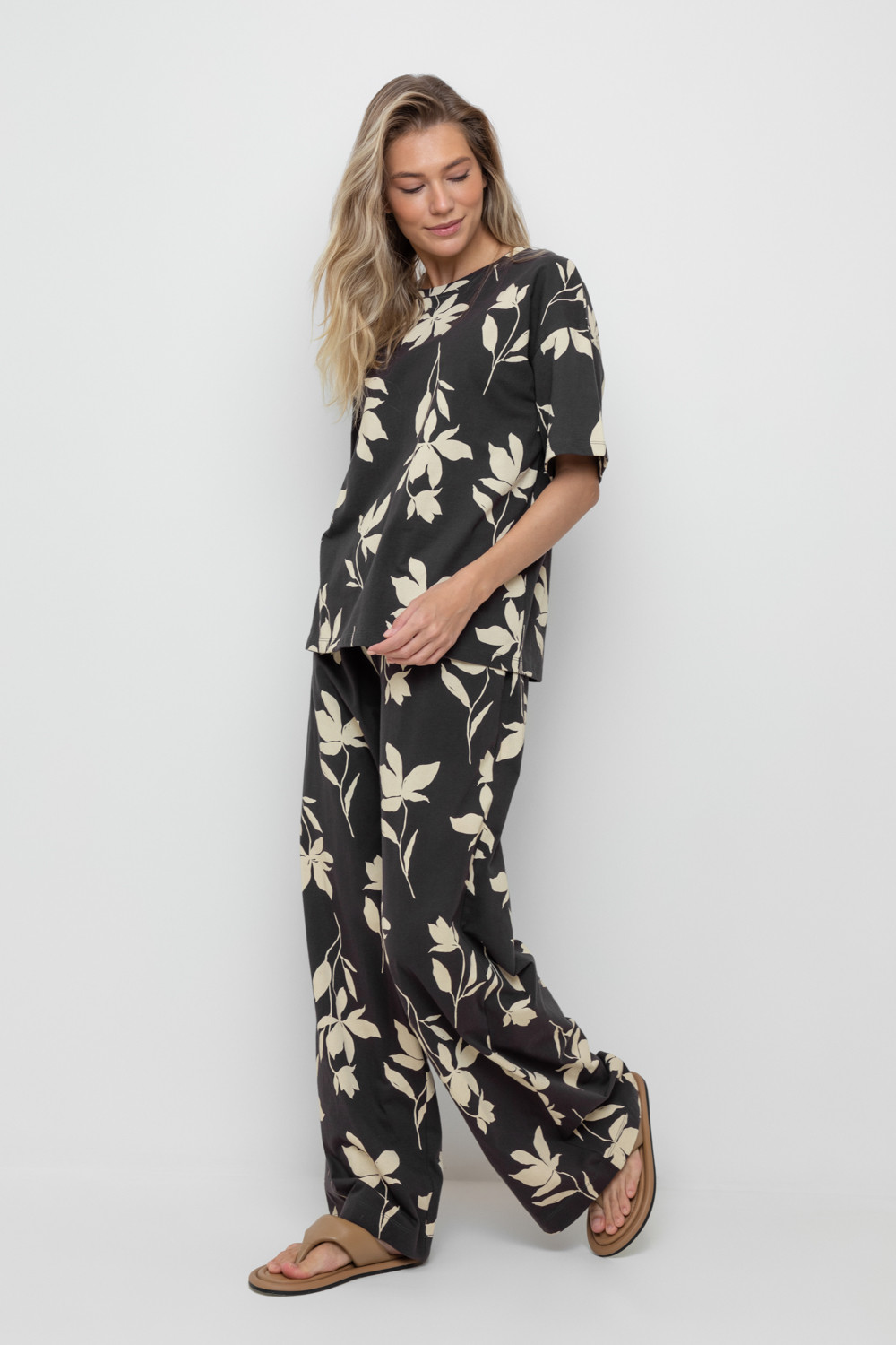 Брюки женские для мам, артикул: ЕВТ 4069, цвет: черный3, фото 3