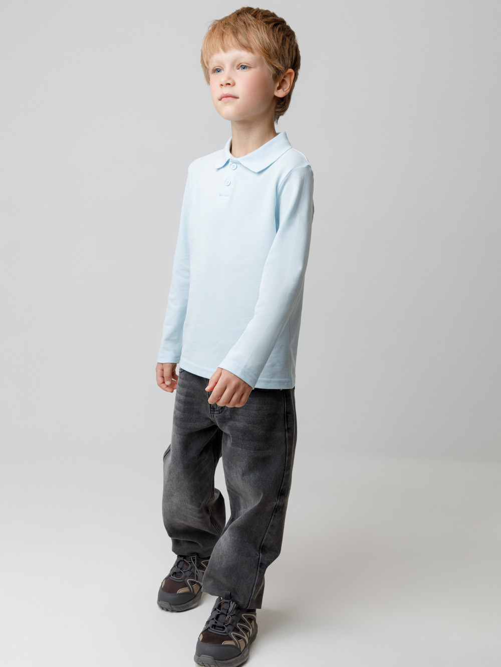 Джемпер для мальчика, артикул: МП 302109, цвет: голубой, фото 3