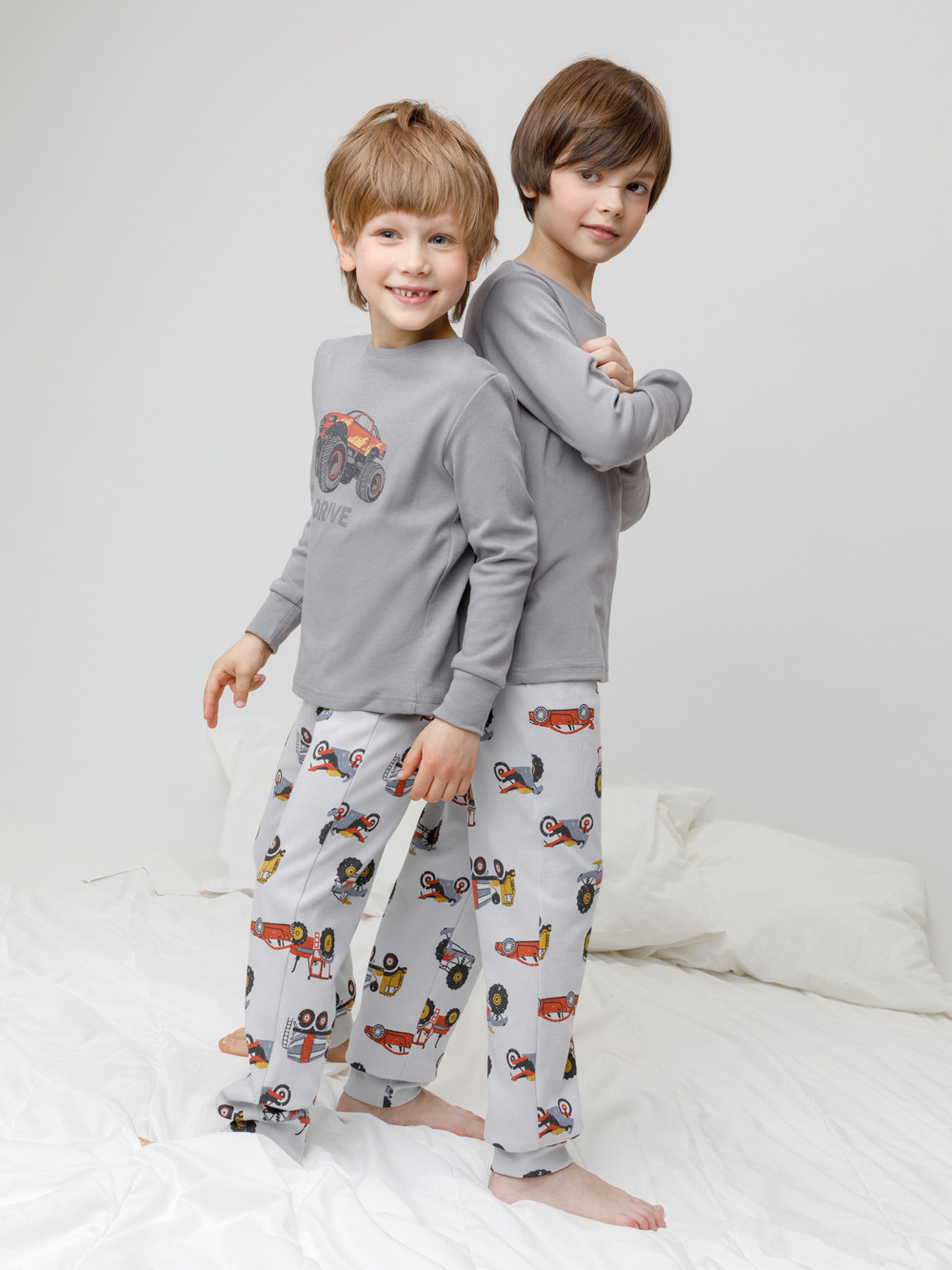 Пижама для мальчика, артикул: К 1541, цвет: серый, фото 3