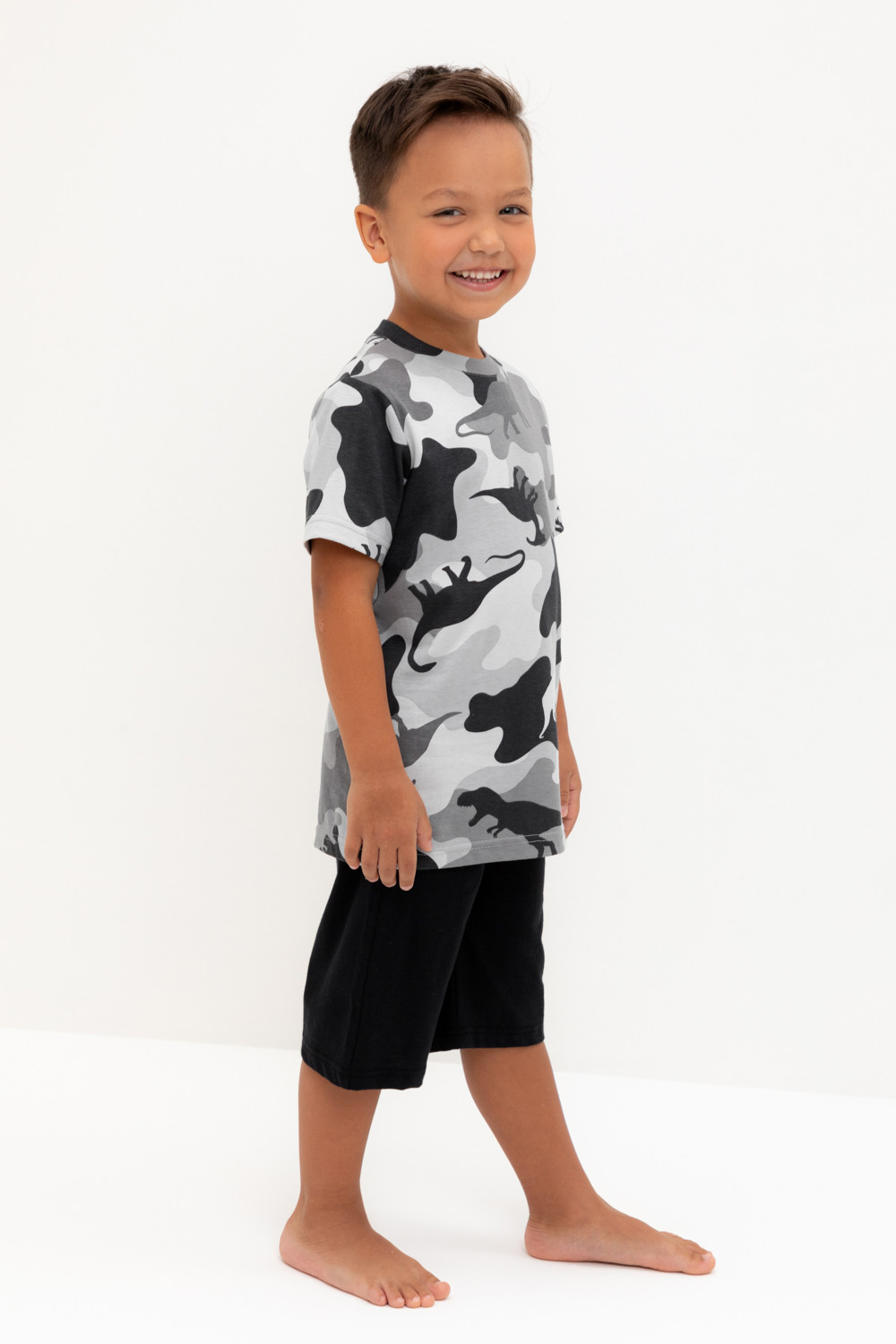 Пижама для мальчика, артикул: К 1614, цвет: черный3, фото 3