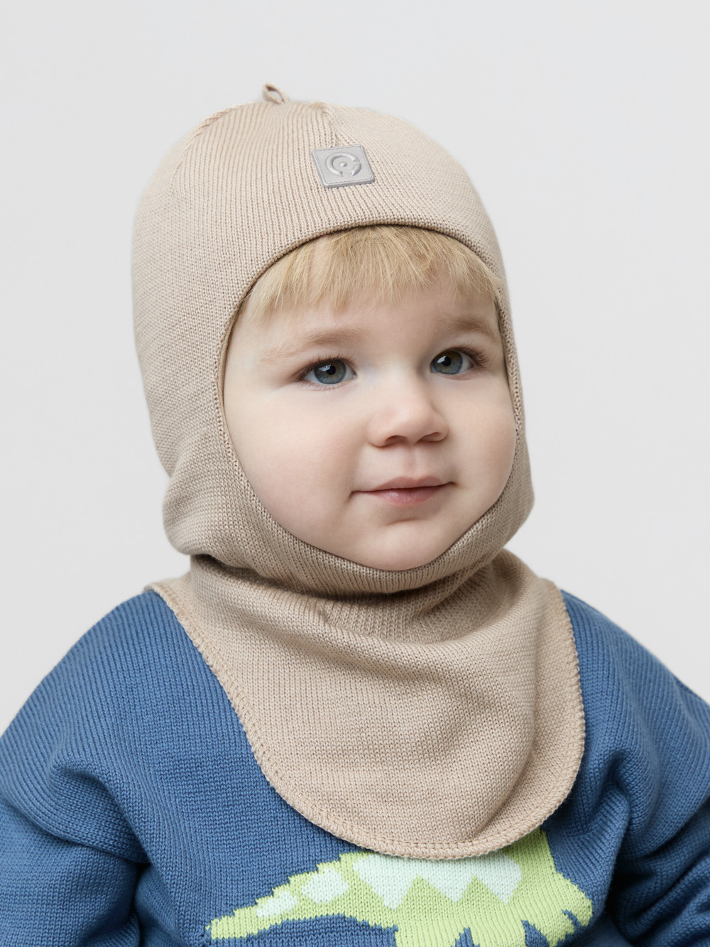 Шапка для девочки, артикул: КВ 20268, цвет: бежевый, фото 3