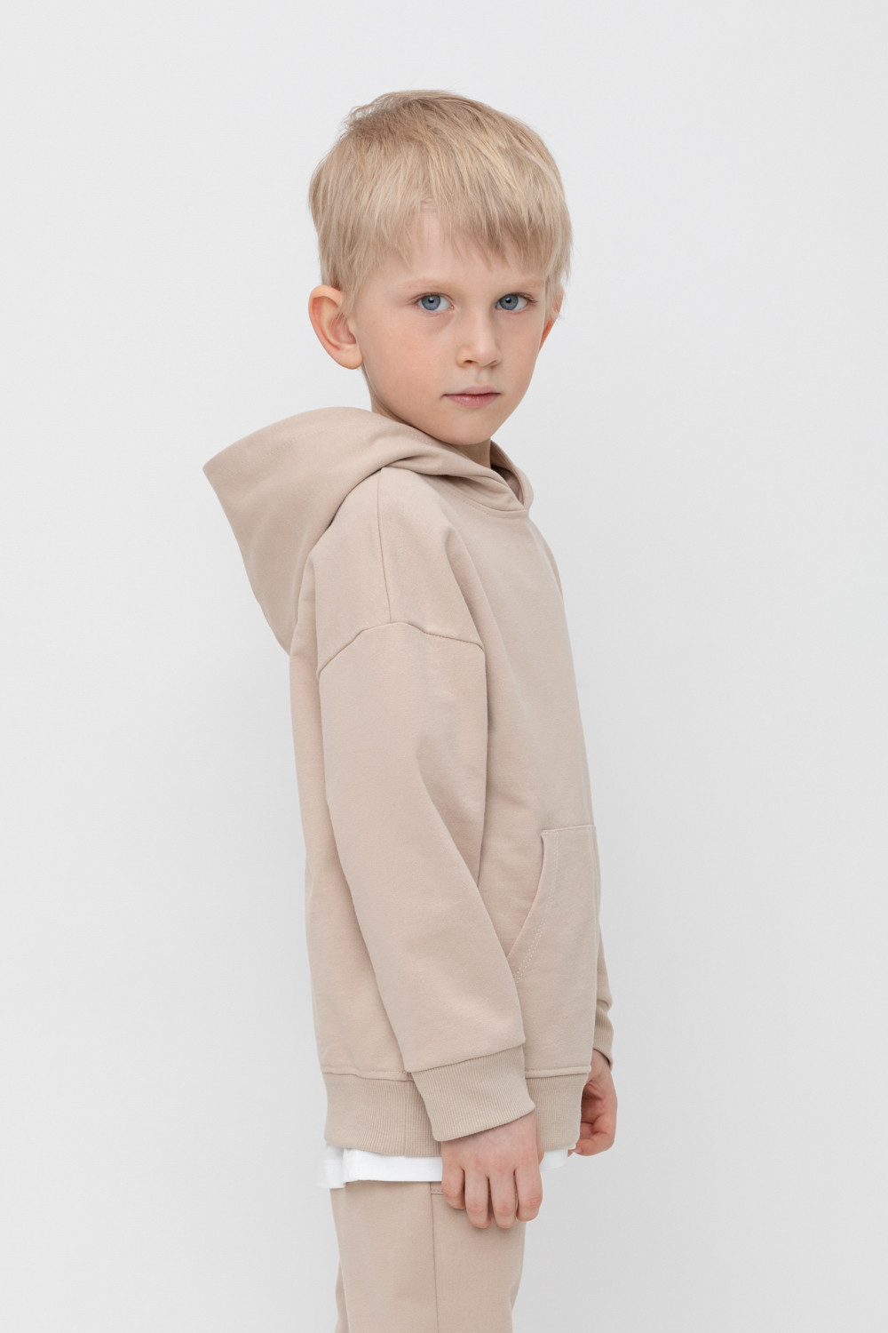 Толстовки для мальчика, артикул: КР 302585, цвет: бежевый, фото 3