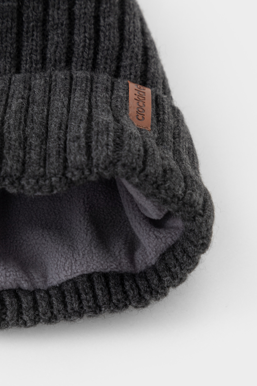 Комплект вязаный для мальчика, артикул: КВ 22015/25ш, цвет: серый, фото 3