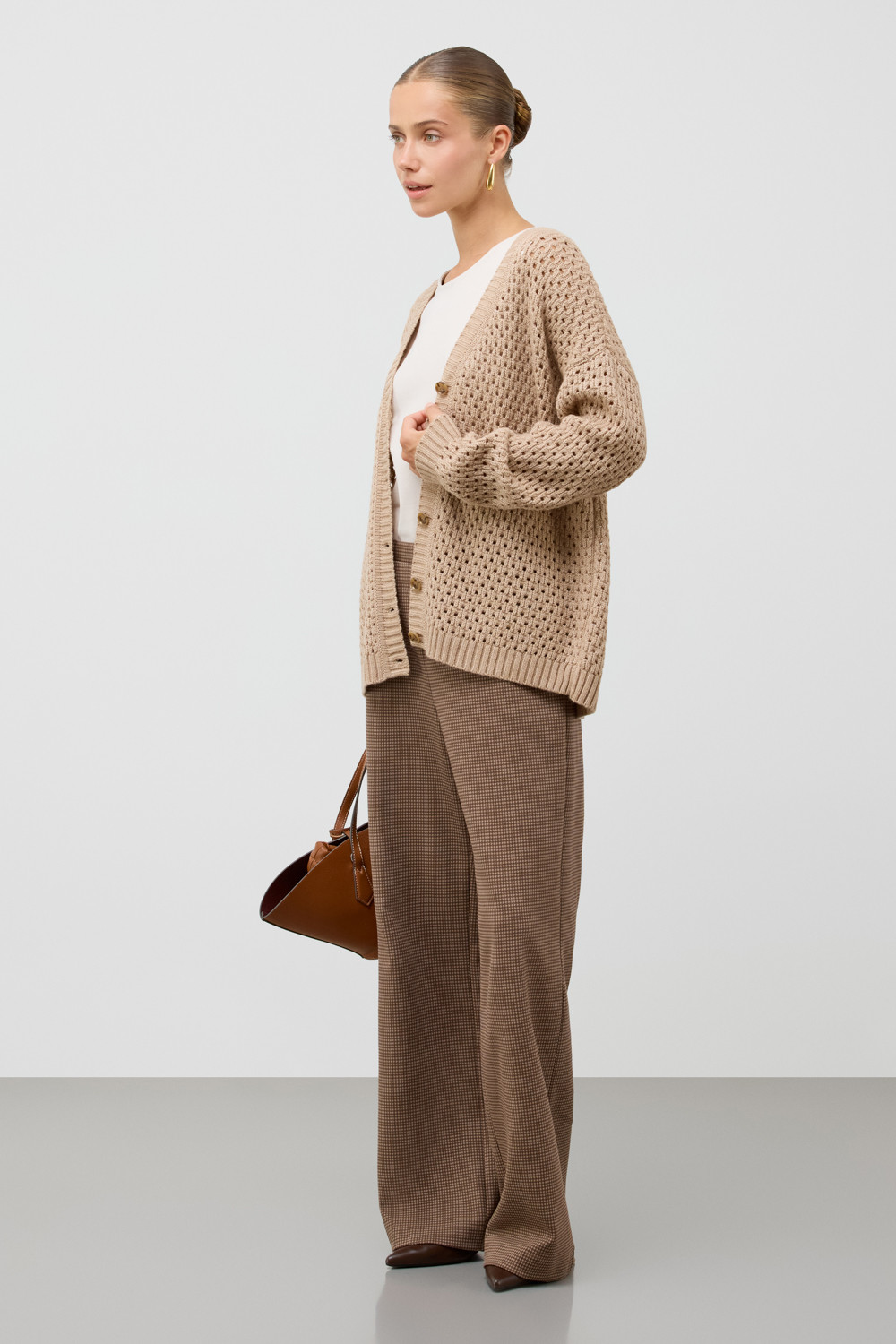 Жакеты, куртки женские для мам, артикул: ЕВ 30229/ш, цвет: бежевый, фото 3