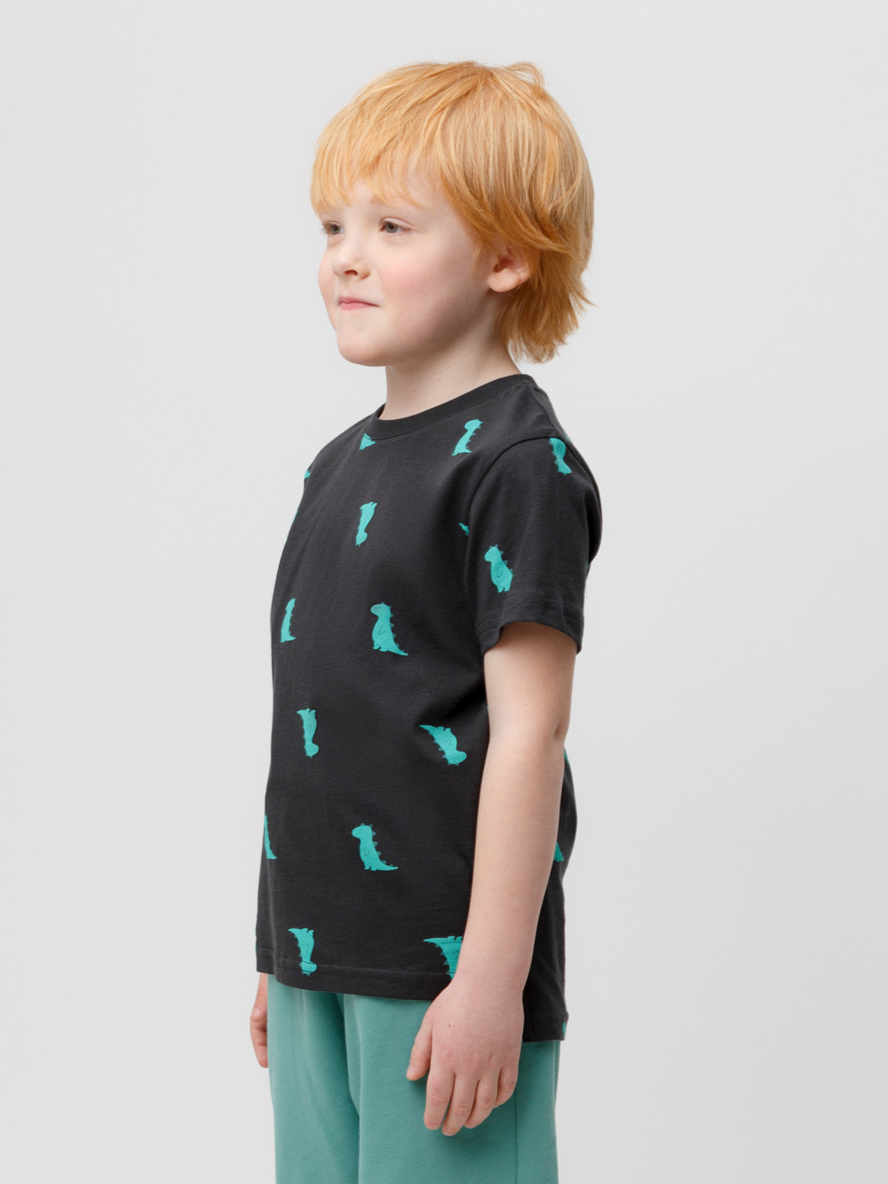Футболка для мальчика, артикул: КР 301984, цвет: черный3, фото 2