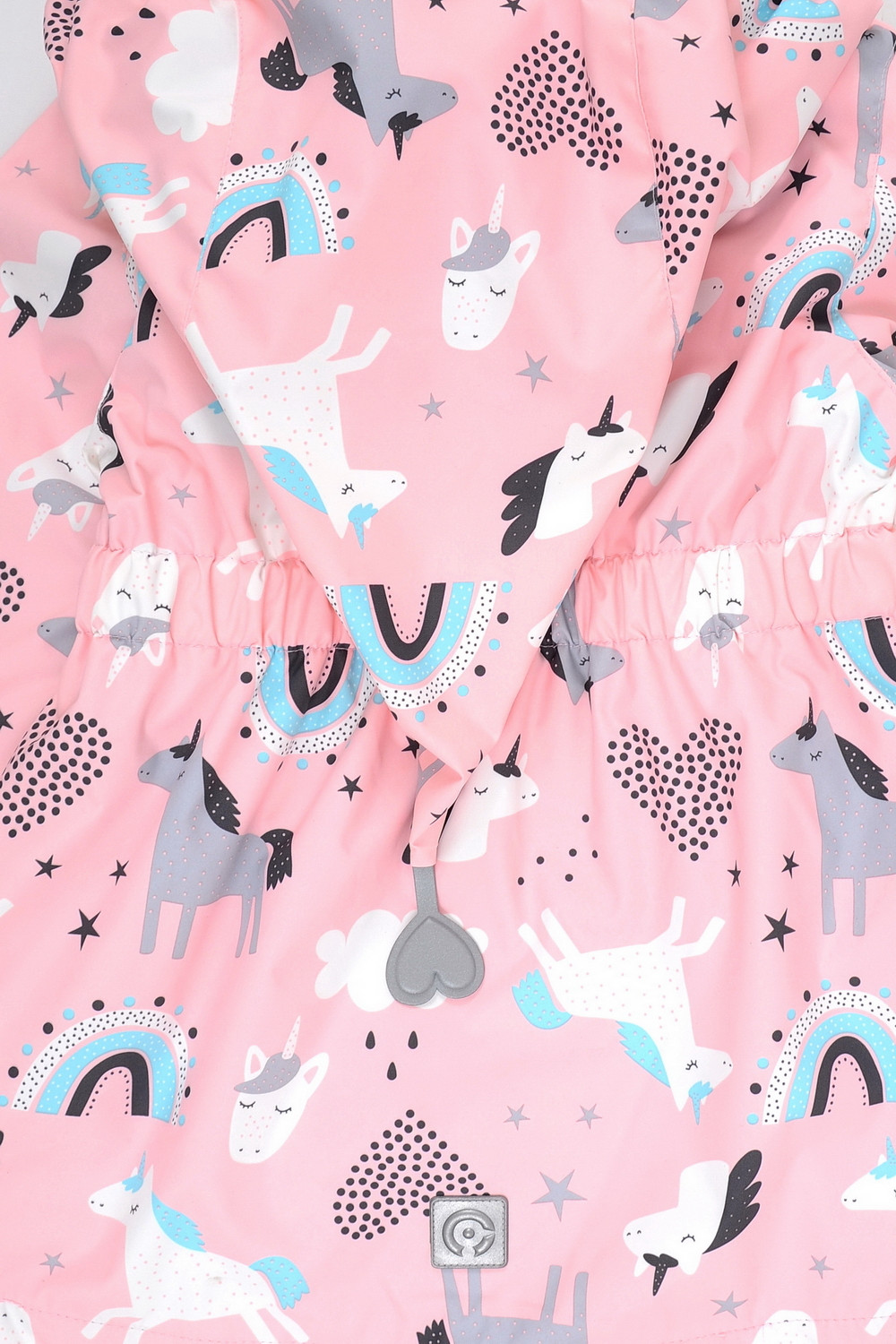 Куртка для девочки, артикул: ВК 32118/н/2 ГР, цвет: светло-розовый, фото 3