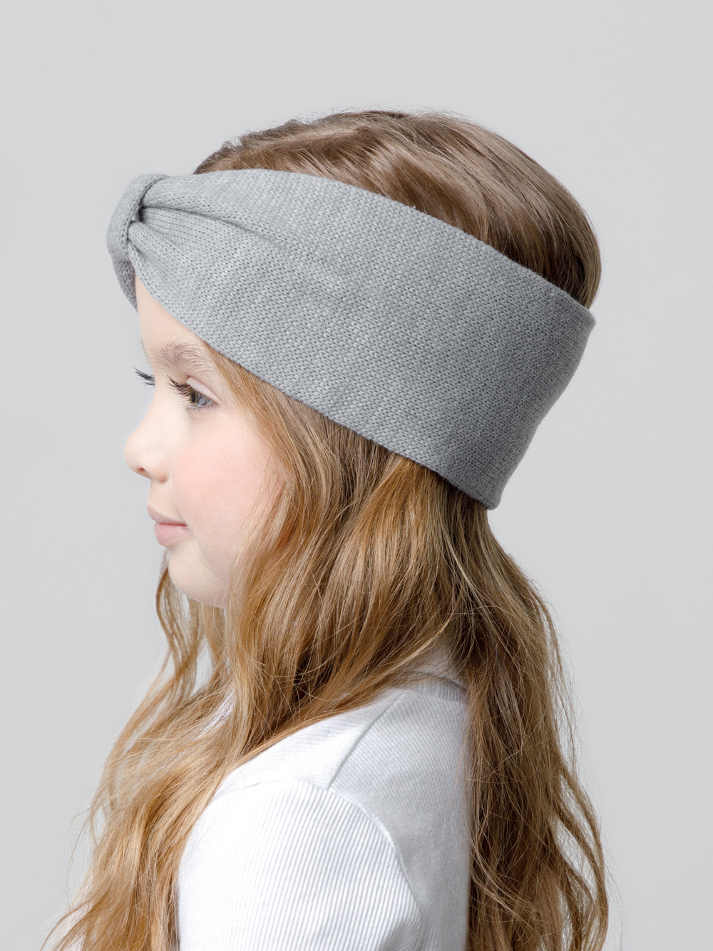 Шапка для девочки, артикул: КВ 20378/25, цвет: серый, фото 3