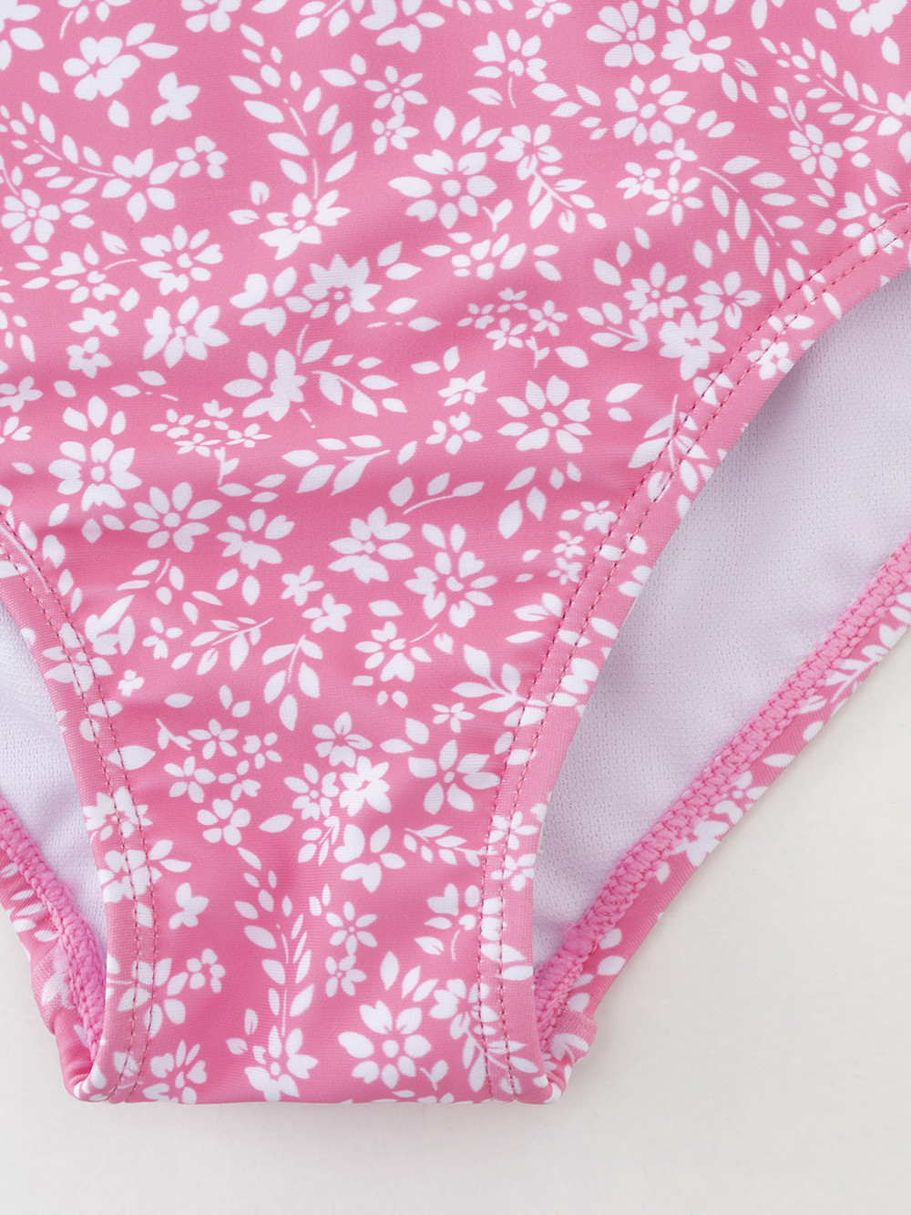 Купальник для девочки, артикул: ТК 16022/1н ФВ, цвет: ярко-розовый, фото 3