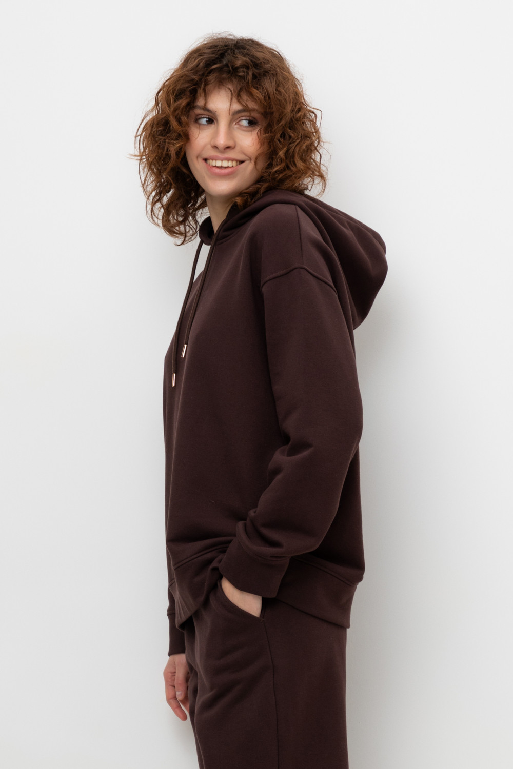 Джемперы женские для мам, артикул: ЕВТ 3179/24, цвет: коричневый, фото 3