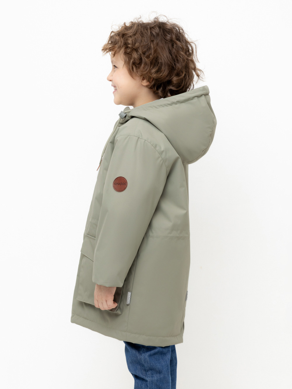 Куртки для мальчика, артикул: ВК 30150/2 УЗГ, цвет: зеленый, фото 3