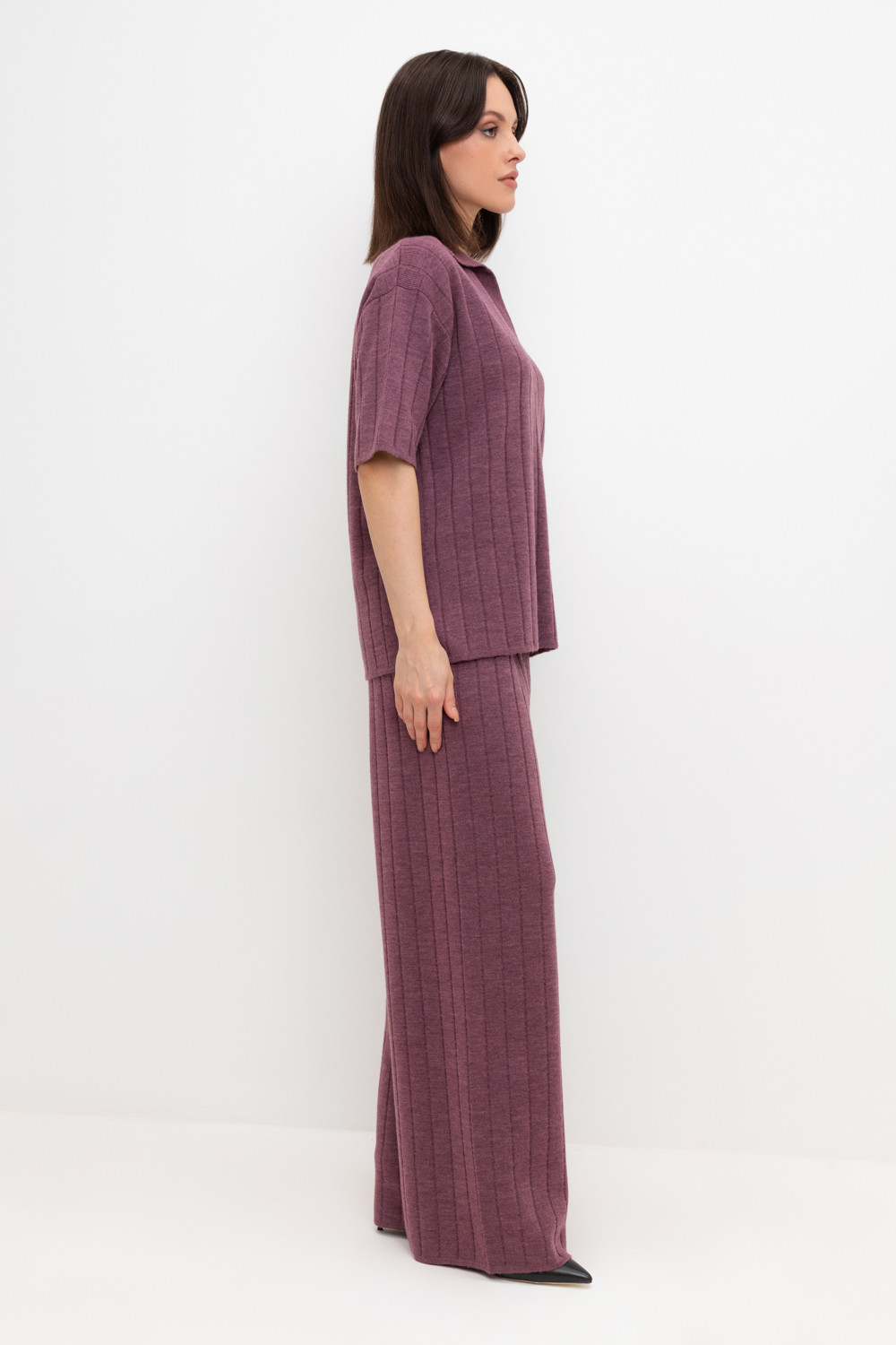 Джемперы женские для мам, артикул: ЕВ 30175/ш, цвет: бордовый, фото 3