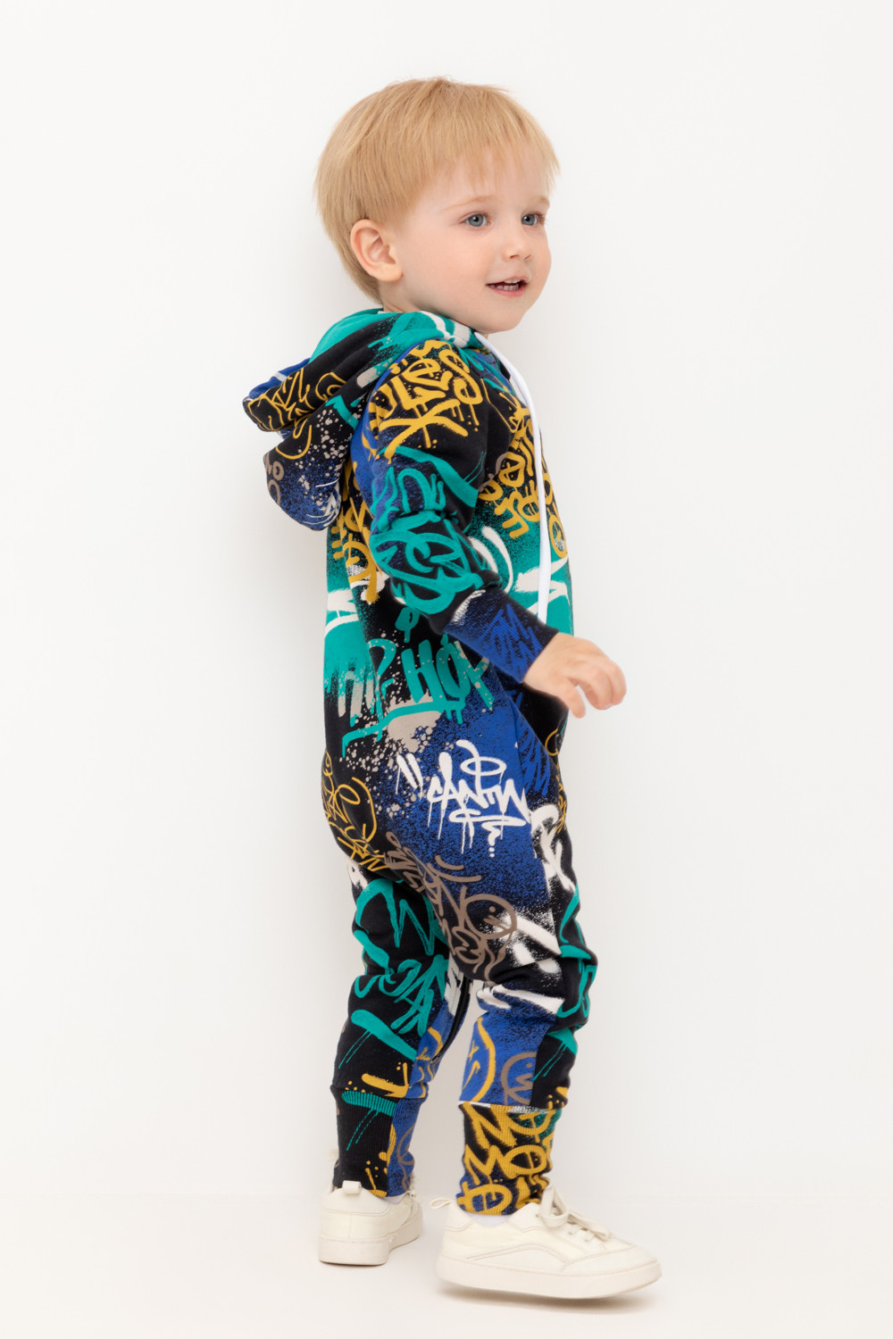 Комбинезон для мальчика, артикул: КР 6530, цвет: черный3, фото 3