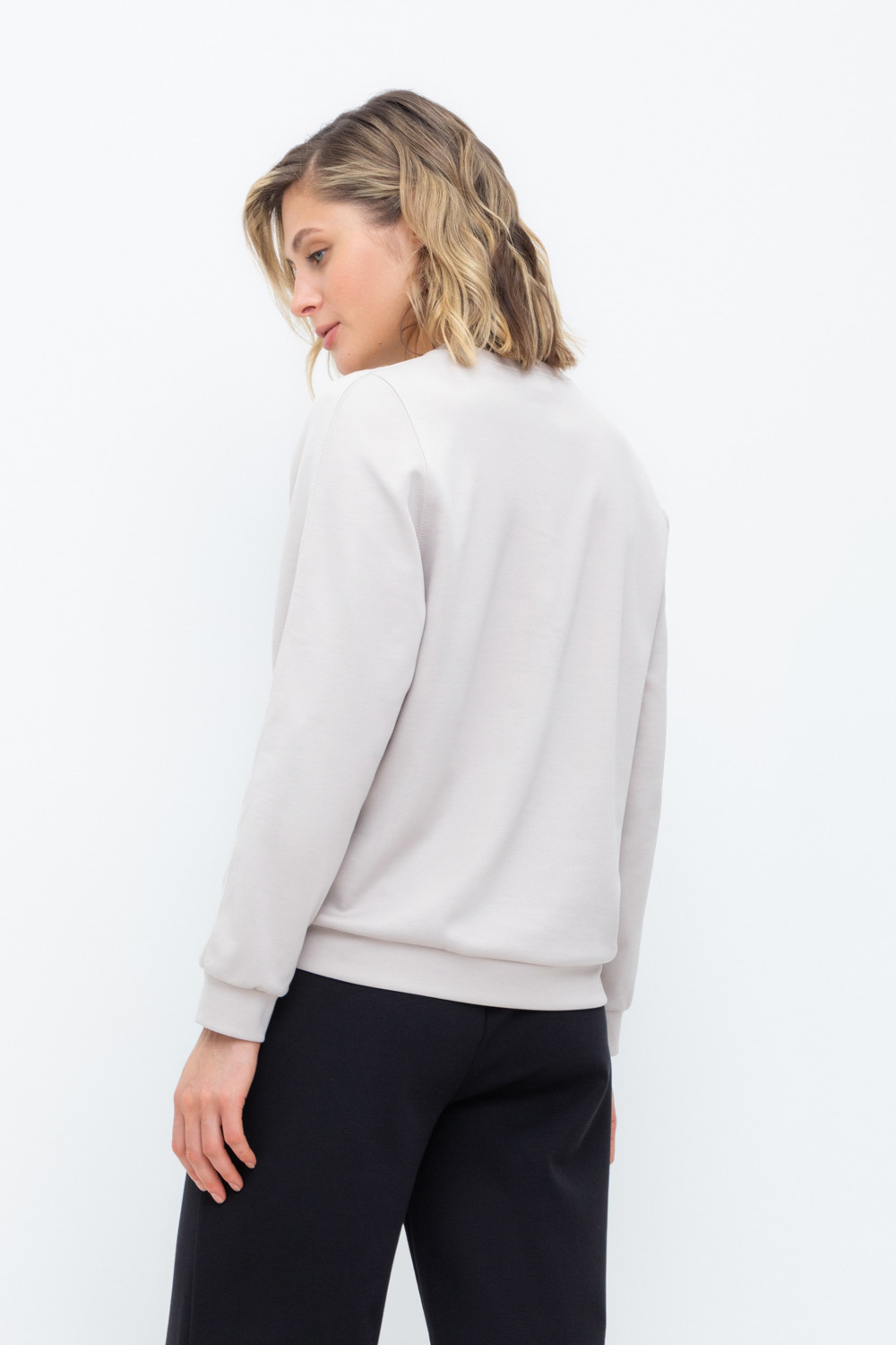 Джемперы женские для мам, артикул: ЕВТ 3244, цвет: бежевый, фото 3