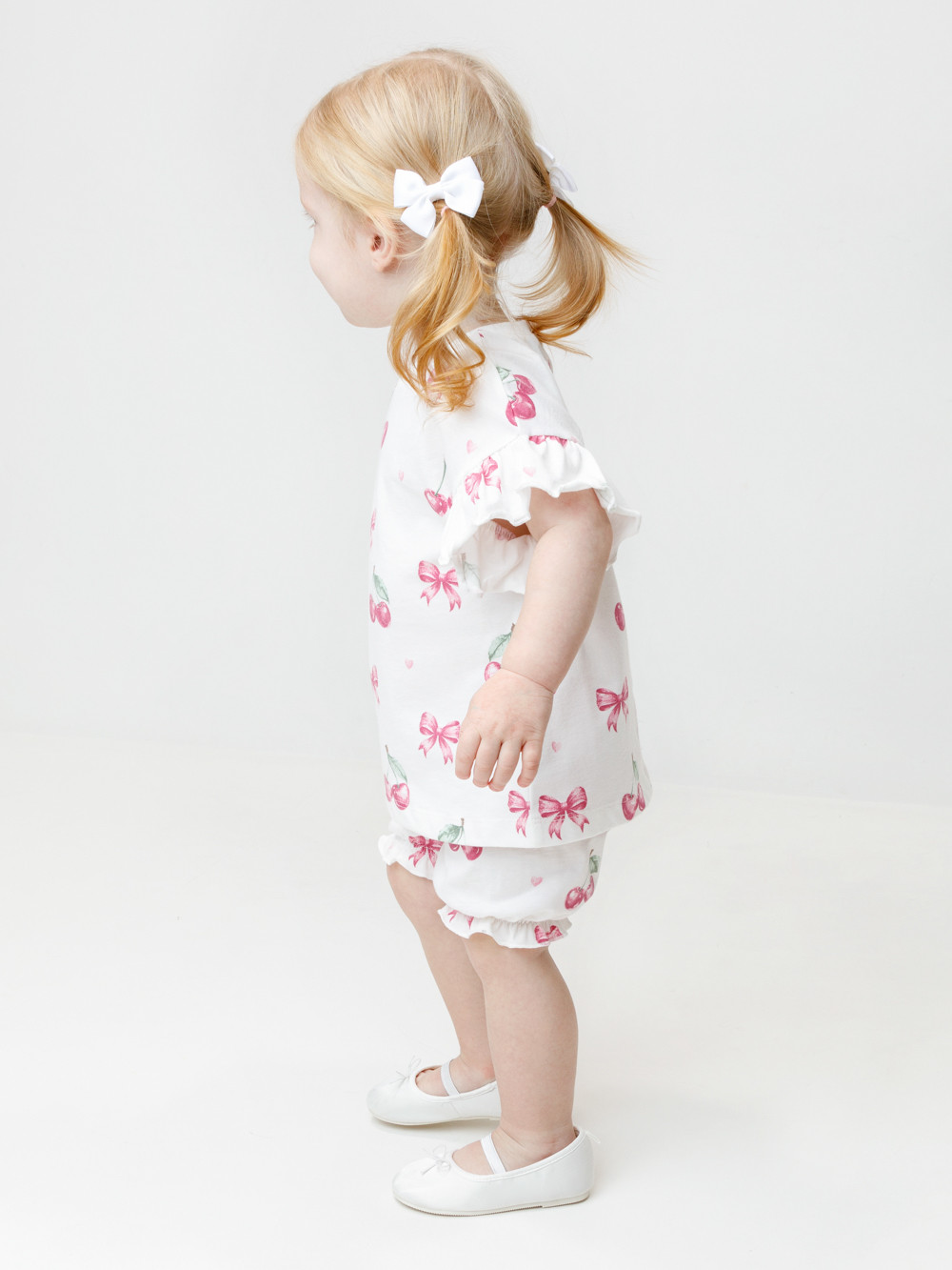 Шорты для девочки, артикул: КР 400683, цвет: сахар, фото 3