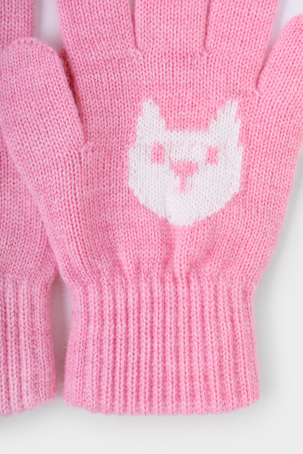 Перчатки для девочки, артикул: КВ 10008/ш, цвет: розовый, фото 3