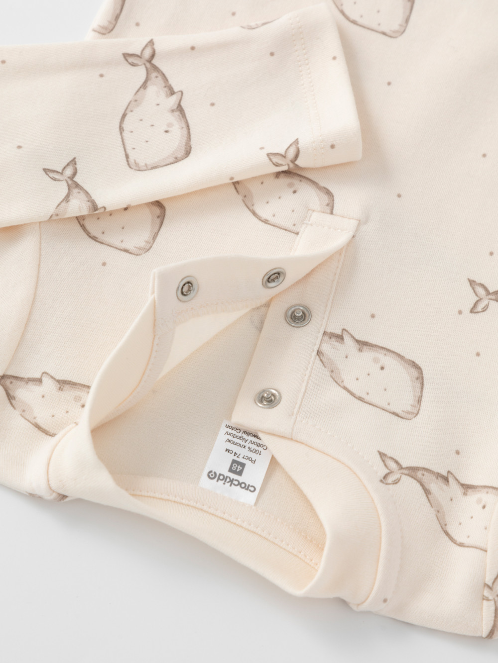 Боди для новорожденных, артикул: К 6542-2уп, цвет: светло-бежевый, фото 3