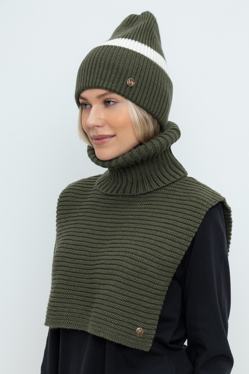 Шапки для мам, артикул: ЕВ 20004/24ш, цвет: зеленый, фото 3