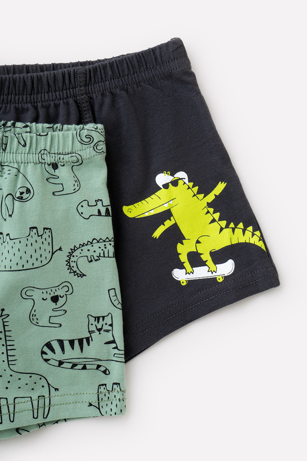 Трусы для мальчика, артикул: К 1912-2уп, цвет: зеленый, фото 3