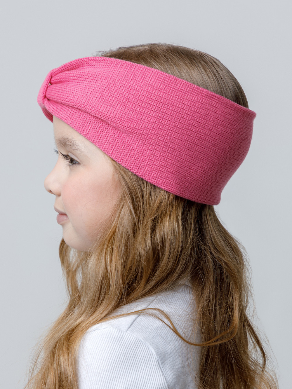 Шапка для девочки, артикул: КВ 20378/25, цвет: розовый, фото 3