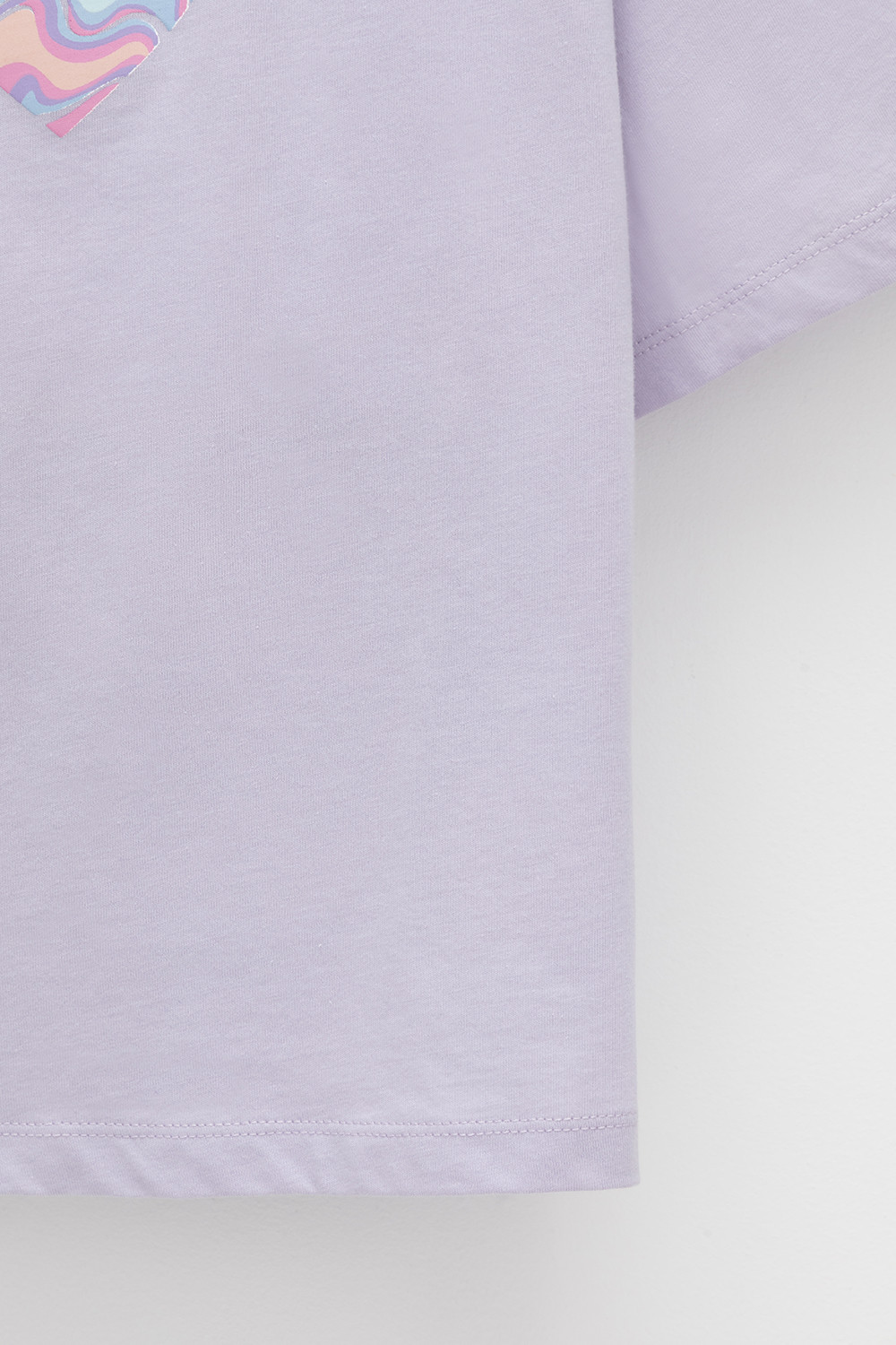 Футболка для девочки, артикул: КР 302683-1, цвет: фиолетовый, фото 3