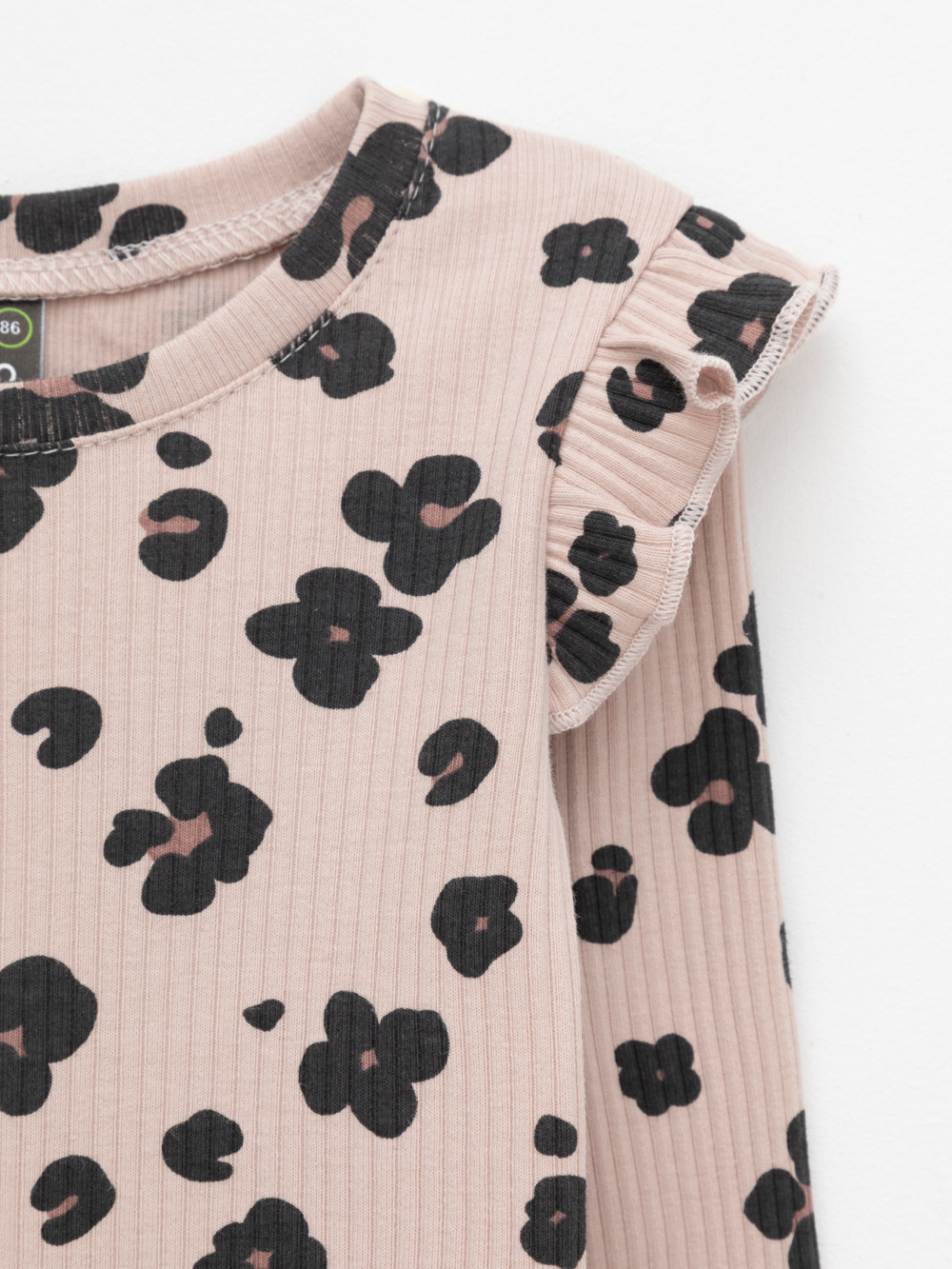 Лонгсливы для девочки, артикул: КР 302861, цвет: бежевый, фото 3