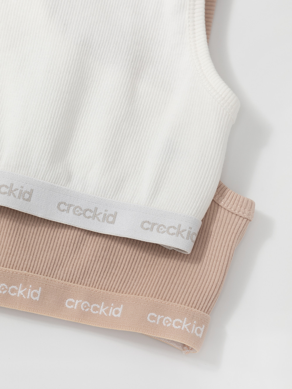 Майки для девочки, артикул: К 1196-2уп, цвет: бежевый, фото 3