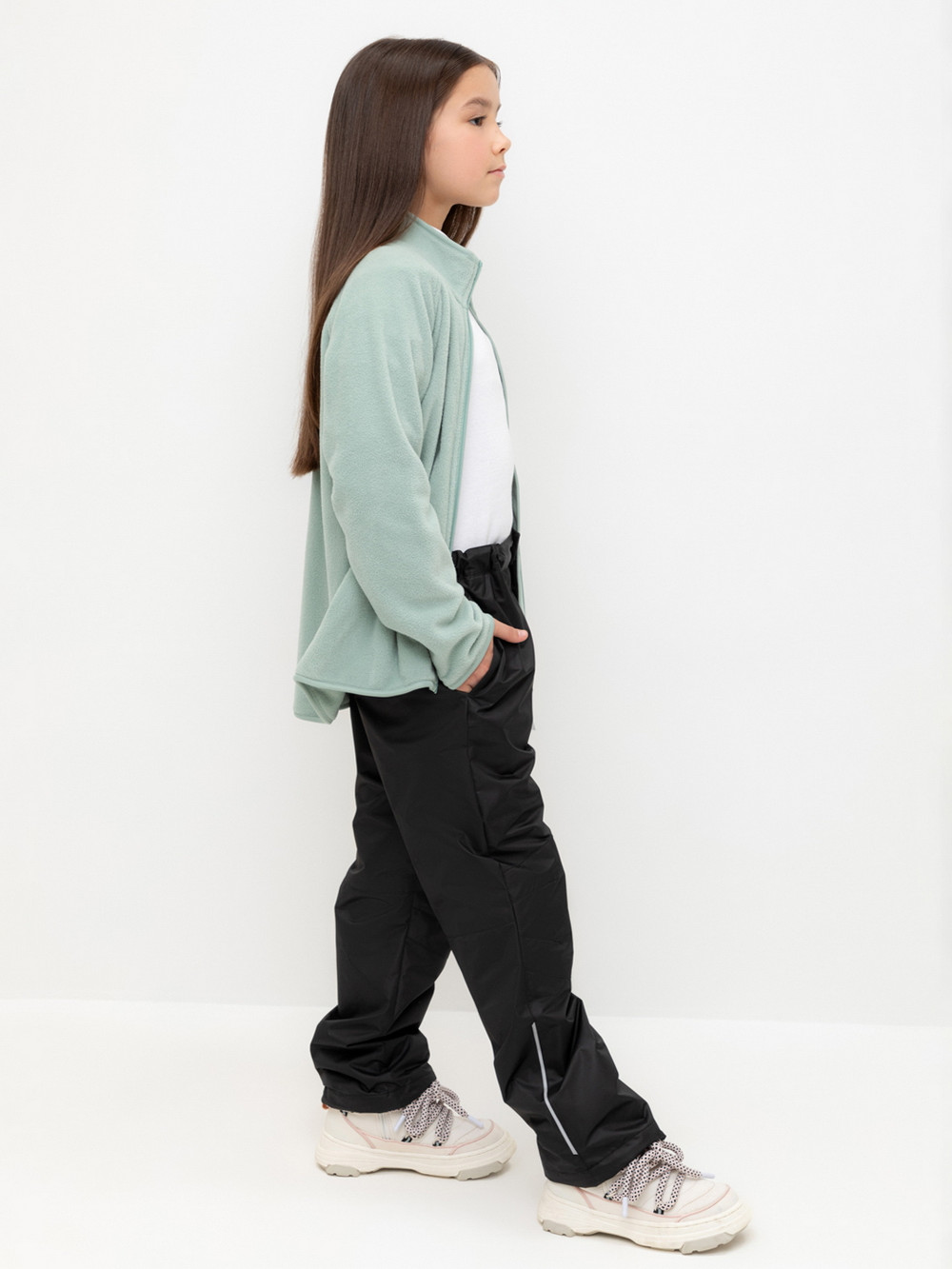 Брюки утепленные, артикул: ВК 46019/25/1 УЗГ, цвет: черный, фото 3