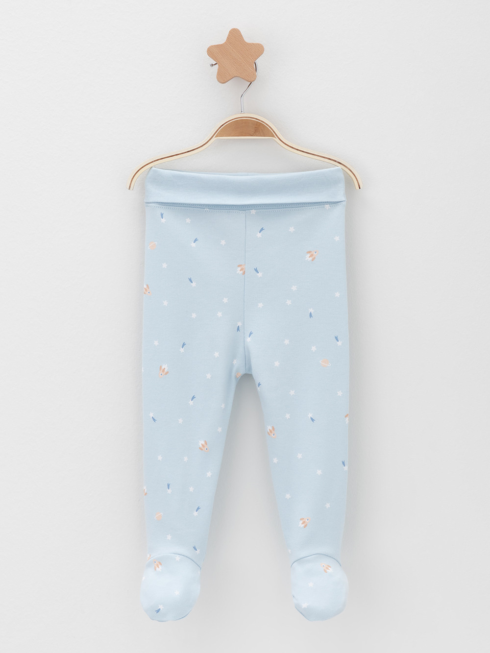 Ползунки для новорожденных, артикул: К 400220-2уп, цвет: голубой, фото 3