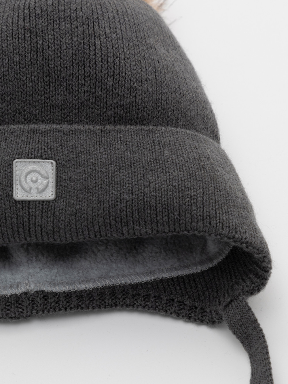 Шапка для мальчика, артикул: КВ 20395/ш, цвет: серый, фото 3