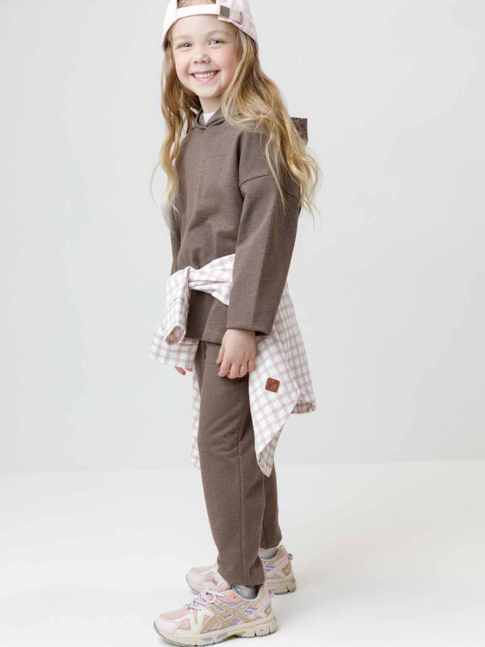 Джемпер для девочки, артикул: КП 302328, цвет: коричневый, фото 3