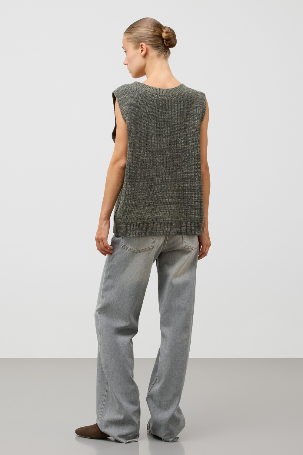 Жилеты женские для мам, артикул: ЕВ 30260/ш, цвет: зеленый, фото 3