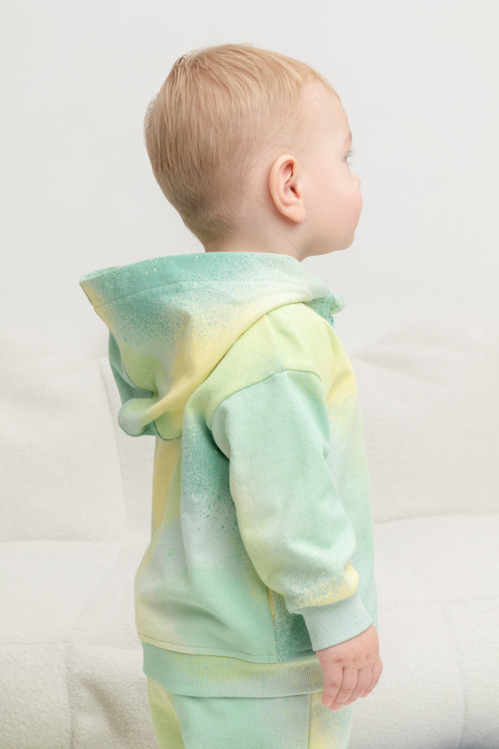 Жакет для мальчика, артикул: КР 302423, цвет: голубой, фото 3