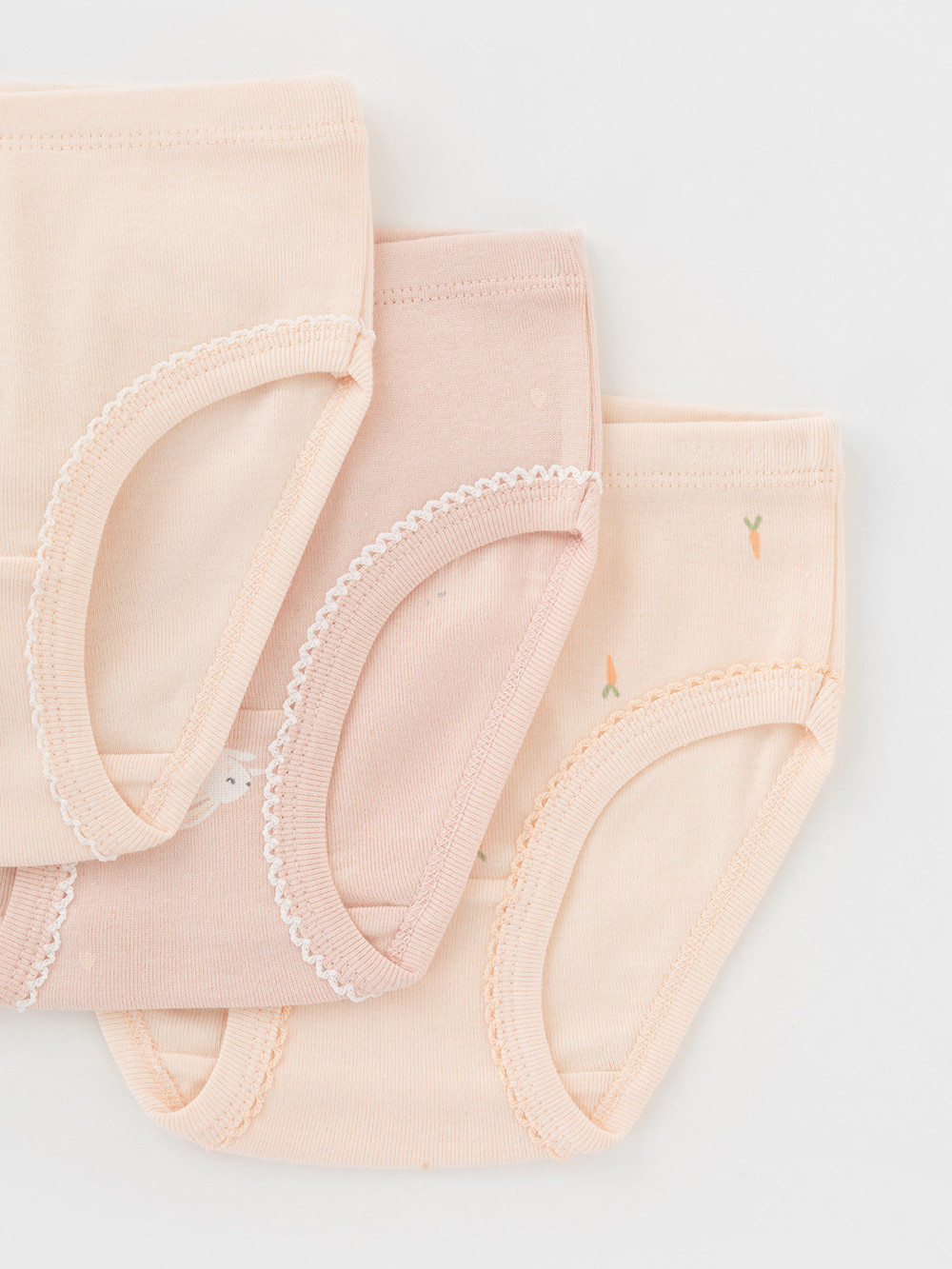 Трусы для девочки, артикул: К 1978-3уп, цвет: светло-розовый, фото 3