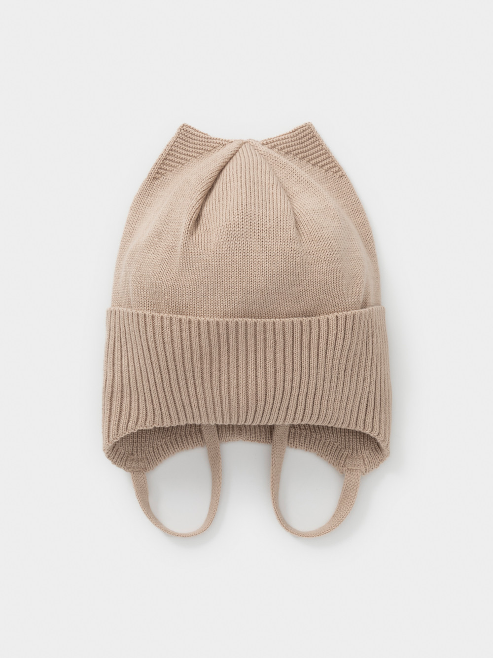 Шапка для девочки, артикул: КВ 20444, цвет: бежевый, фото 4