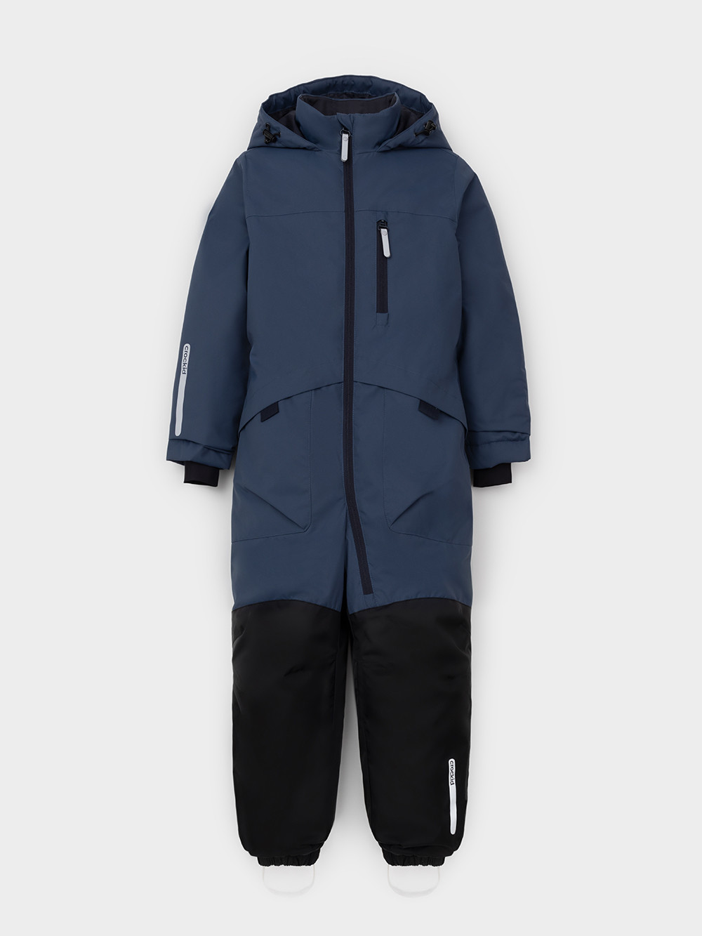 Комбинезоны утепленные для мальчика, артикул: ВК 60137/3 ГР, цвет: синий, фото 4