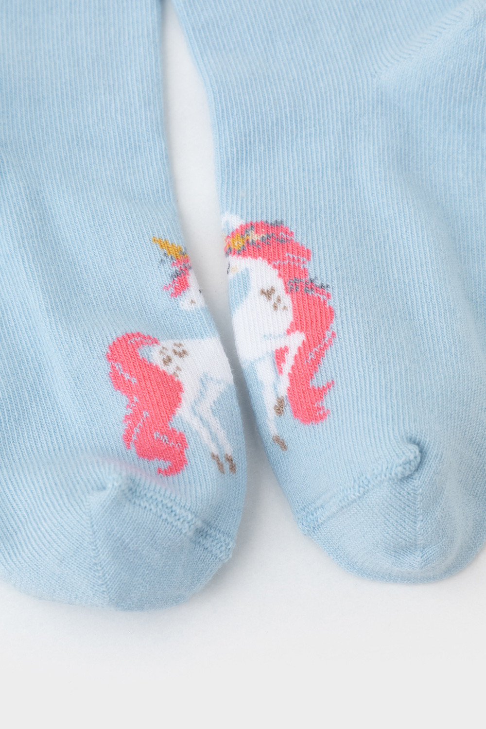 Носки для девочки, артикул: К 9683/4 АТ, цвет: голубой, фото 4
