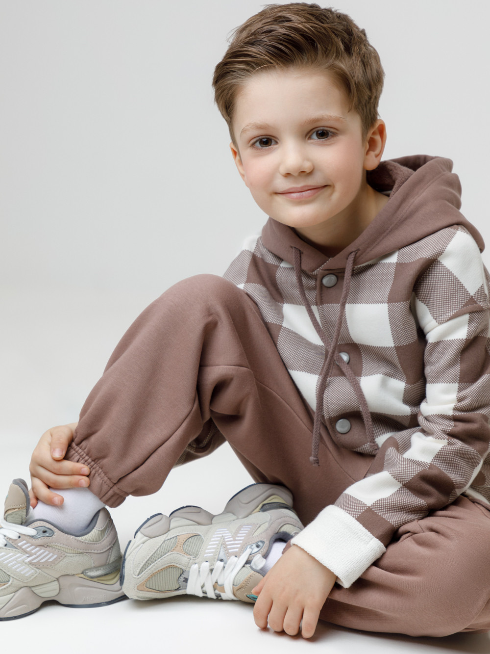 Рубашки для мальчика, артикул: КР 302196, цвет: сахар, фото 4